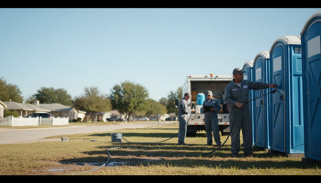 Long-Term Portable Toilet Rental in Skipwith, VA near me